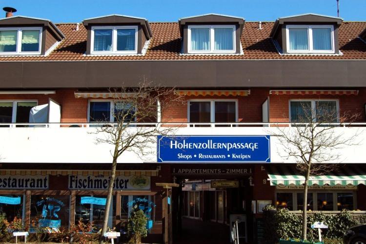 Hohenzollernpassage Wohnung Seemoewe Бюзум Екстер'єр фото